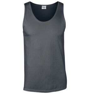 Gildan Unisex Adult Softstyle Tank Top / Charcoal